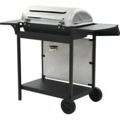 VidaXL Barbecue Au Gaz Avec 6 Zones De Cuisson Inox Argenté - Argent -France Barbecue Soldes Boutique 11121890 5