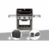 Barbecue Gaz Weber Spirit II E-310 + Plancha + Housse + Thermomètre IGrill 3 - Noir 1 Barbecue Gaz Weber Spirit II E-310 + Plancha + Housse + Thermomètre IGrill 3 - Noir -France Barbecue Soldes Boutique 11274377 1