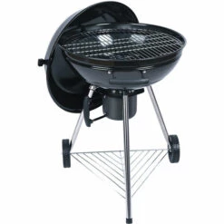ALICE'S GARDEN Barbecue Charbon De Bois Ø57cm - Georges - Noir émaillé, Barbecue Avec Aérateurs, émaillé, Fumoir, Récupérateur De Cendres - Noir -France Barbecue Soldes Boutique 11485465 5