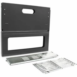 Relaxdays Barbecue Pliable Et Transportable Avec Poignée Pratique En Inox Bac à Charbon Acier Noir Grill été Jardin Parc -France Barbecue Soldes Boutique 11605966 3