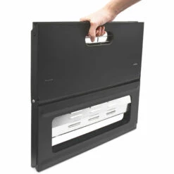 Relaxdays Barbecue Pliable Et Transportable Avec Poignée Pratique En Inox Bac à Charbon Acier Noir Grill été Jardin Parc -France Barbecue Soldes Boutique 11605966 5