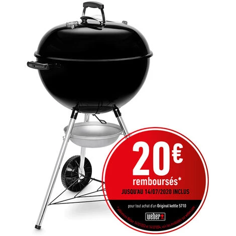 Barbecue Weber Original Kettle E-5710 - Noir 4 Barbecue Weber Original Kettle E-5710 - Noir – Image 2