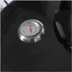 Secret De Gourmet - Barbecue à Charbon Neka Avec Couvercle - Noir -France Barbecue Soldes Boutique 11867078 3