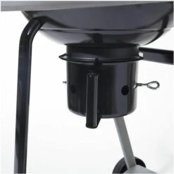 Secret De Gourmet - Barbecue à Charbon Neka Avec Couvercle - Noir -France Barbecue Soldes Boutique 11867078 4