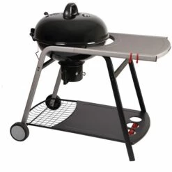 NEKA Barbecue à Charbon Avec Tablette Pyla - Diam. 55 Cm - Noir - 102 X 59 X 103 - Noir