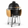 Klarstein Kingsize Kamado Grill Céramique 21" Smoker Slowcooking Inox 2 Klarstein Kingsize Kamado Grill Céramique 21" Smoker Slowcooking Inox -France Barbecue Soldes Boutique 12990249 1