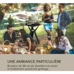 Blumfeldt Caruso Braséro De Jardin Basculant Ø58 Cm Barbecue Inox Ø55 Cm -France Barbecue Soldes Boutique 12991710 3