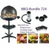 Steba Germany Bundle BBQ 724 électrique Barbecue Sur Pied Surface Du Gril (diamètre)=480 Mm Noir - Noir -France Barbecue Soldes Boutique 13189974 1