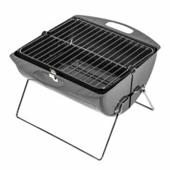 HOMEMAISON Barbecue Valisette Gris 35 X 41,5 X 25 Cm - Gris