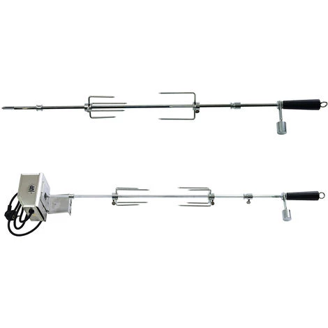 Barbecue à Gaz INOX 4 BRÛLEURS + 1 KIT RÔTISSOIRE (1 BRÛLEUR Infrarouge & TOURNEBROCHE)+ 1 Réchaud Et Thermomètre, 22KW, Grille/Plancha Inclus + Kit Flexibile - DÖNER GREADEN - Inox 6 Barbecue à Gaz INOX 4 BRÛLEURS + 1 KIT RÔTISSOIRE (1 BRÛLEUR Infrarouge & TOURNEBROCHE)+ 1 Réchaud Et Thermomètre, 22KW, Grille/Plancha Inclus + Kit Flexibile - DÖNER GREADEN - Inox – Image 4