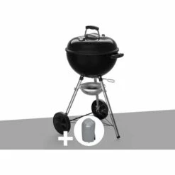 Barbecue à Charbon Weber Original Kettle E-4710 47 Cm + Housse