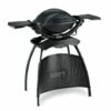 Barbecue électrique Weber Q 1400 Gris Anthracite Avec Stand - Anthracite -France Barbecue Soldes Boutique 18035331 1