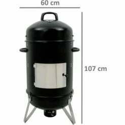 BBQ-Toro Fumoir "Hickory" Ø 46 Cm | Gril De Charbon De Bois Avec Couvercle | Barbecue Smoker 10 BBQ-Toro Fumoir "Hickory" Ø 46 Cm | Gril De Charbon De Bois Avec Couvercle | Barbecue Smoker -France Barbecue Soldes Boutique 18086888 4