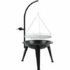 BBQ-Toro Gril Pivotant | Gril à Charbon De Bois | Ø 55 Cm | Pivotant Avec Grille -France Barbecue Soldes Boutique 18087251 1
