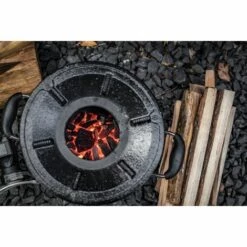 BBQ-Toro Poêle-fusée RAKETE #2 | Gris | Poêle-fusée En Acier Inoxydable -France Barbecue Soldes Boutique 18087596 3