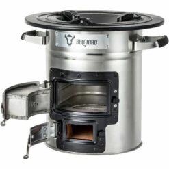 BBQ-Toro Poêle-fusée RAKETE #2 | Gris | Poêle-fusée En Acier Inoxydable -France Barbecue Soldes Boutique 18087596 5