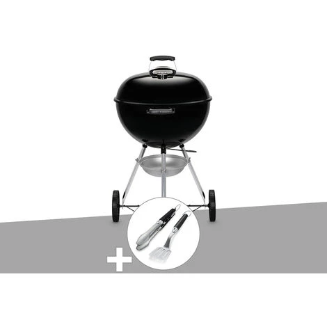 Barbecue à Charbon Weber Original Kettle 57 Cm + Kit Ustensile 3 Barbecue à Charbon Weber Original Kettle 57 Cm + Kit Ustensile