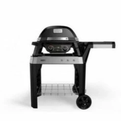 WEBER Barbecue Électrique Pulse 2000 Avec Chariot 2 Zones De Cuisson 2200w Couleur Noire 85010053