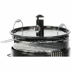 CAESAROO Barbecue Charbon De Bois Sunday En Acier Noir | Noir -France Barbecue Soldes Boutique 19404411 2