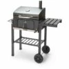 CAESAROO Barbecue Charbon De Bois Zack En Acier Noir Avec Four | Noir -France Barbecue Soldes Boutique 19404437 1