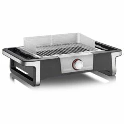 Barbecue électrique Posable 3000w - Pg8113 - Severin - Inox Et Noir