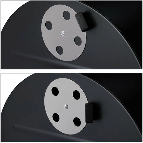 Relaxdays Grill à Charbon XXL, Chariot De Grill Avec Couvercle, Aération Réglable, Stable,HlP: 96,5 X 103 X64,5 Cm Noir 4 Relaxdays Grill à Charbon XXL, Chariot De Grill Avec Couvercle, Aération Réglable, Stable,HlP: 96,5 X 103 X64,5 Cm Noir – Image 2