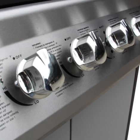 YOUTHUP Barbecue à Gaz Barbecue Extérieur Outils De Cuisine D'extérieur6 + 1 Zone De Cuisson Noir Et Argenté - Noir 7 YOUTHUP Barbecue à Gaz Barbecue Extérieur Outils De Cuisine D'extérieur6 + 1 Zone De Cuisson Noir Et Argenté - Noir – Image 5