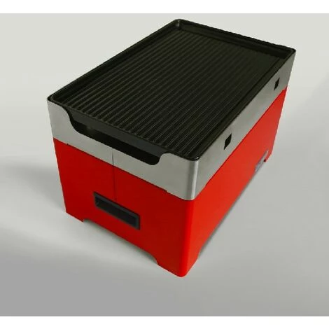 LINCAR S.R.L. Barbecue à Granulés Nomade Rouge 4 LINCAR S.R.L. Barbecue à Granulés Nomade Rouge â Image 2