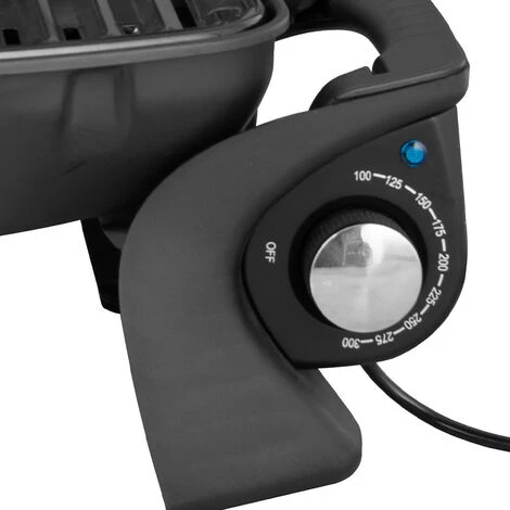 Brasero - Barbecue électrique Portable City- 2200 Watts - Grilles En Acier- Usage Extérieur Et Intérieur - Noir 7 Brasero - Barbecue électrique Portable City- 2200 Watts - Grilles En Acier- Usage Extérieur Et Intérieur - Noir – Image 5