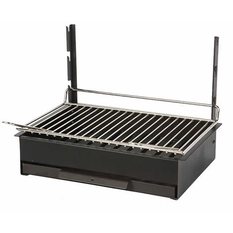 Barbecue Le Marquier Original Vulcain 48 X 28 Acier 3 Barbecue Le Marquier Original Vulcain 48 X 28 Acier