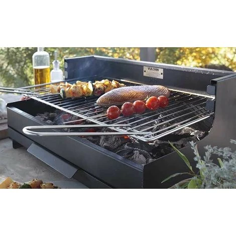 Barbecue Le Marquier Original Vulcain 48 X 28 Acier 4 Barbecue Le Marquier Original Vulcain 48 X 28 Acier – Image 2