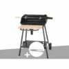 Barbecue Charbon Bergamo Somagic + Pince En Inox - Noir -France Barbecue Soldes Boutique 24092988 1