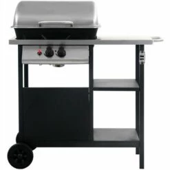 Hommoo Barbecue A Gaz Avec Tablette A 3 Couches Noir Et Argente HDV33168 9 Hommoo Barbecue A Gaz Avec Tablette A 3 Couches Noir Et Argente HDV33168 -France Barbecue Soldes Boutique 25432046 3