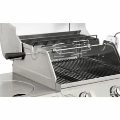 MVPOWER 107CM BBQ Tournebroche Avec Moteur 4W 220-240V 50Hz Électrique Automatique Rotatif En Acier Inoxydable Pour Grill Barbecue, Certification CE, LFGB, Argent 9 MVPOWER 107CM BBQ Tournebroche Avec Moteur 4W 220-240V 50Hz Électrique Automatique Rotatif En Acier Inoxydable Pour Grill Barbecue, Certification CE, LFGB, Argent -France Barbecue Soldes Boutique 26976836 3