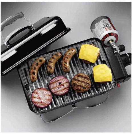 Barbecue WEBER - à Gaz - Go-anywhere - Noir 6 Barbecue WEBER - à Gaz - Go-anywhere - Noir – Image 4