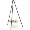 Relaxdays Barbecue Pivotant Avec Chaine De Traction, En Acier, Grillage De 52cm, Réglable En Hauteur, Trépied HxD:151 -France Barbecue Soldes Boutique 27420965 1