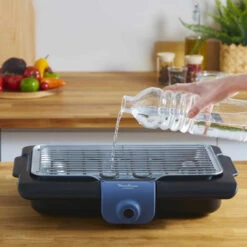 MOULINEX BG134812 Accessimo Barbecue électrique De Table, Barbecue D'extérieur, Bac A Eau, Utilisation Simple, Fabriqué En Fr -France Barbecue Soldes Boutique 27605704 4