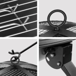 FIXKIT Barbecue Grill Extérieur Portable,Pliable,Petit Brasero D'extérieur Au Charbon,Jardin Grill Brasero,pour Jardin Terrasses BBQ,Le Barbecue En Plein Air,Le Camping Et Le Pique-Nique 9 FIXKIT Barbecue Grill Extérieur Portable,Pliable,Petit Brasero D'extérieur Au Charbon,Jardin Grill Brasero,pour Jardin Terrasses BBQ,Le Barbecue En Plein Air,Le Camping Et Le Pique-Nique -France Barbecue Soldes Boutique 28505936 3