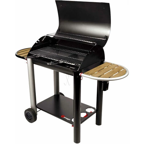 SOMAGIC - Barbecue Au Charbon De Bois VULCANO 3000 - Noir 4 SOMAGIC - Barbecue Au Charbon De Bois VULCANO 3000 - Noir – Image 2