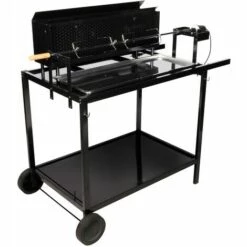 SOMAGIC - Rôtissoire à Bois Et à Charbon De Bois ROTISSOIRE PRO - Noir