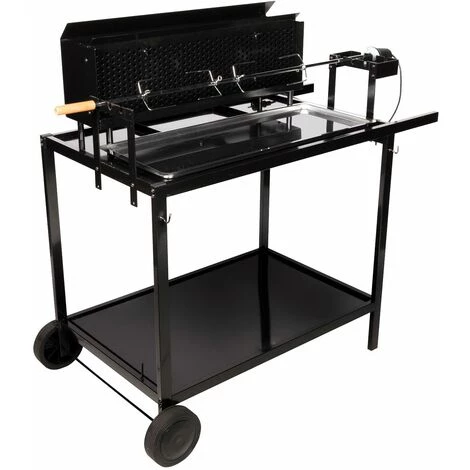 SOMAGIC - Rôtissoire à Bois Et à Charbon De Bois ROTISSOIRE PRO - Noir 3 SOMAGIC - Rôtissoire à Bois Et à Charbon De Bois ROTISSOIRE PRO - Noir