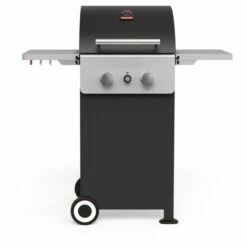 Barbecue à Gaz 2 Feux Barbecook Spring 2002 - Noir
