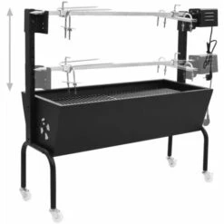 TRUE DEAL Rôtissoire Pour Barbecue électrique Acier Inoxydable -France Barbecue Soldes Boutique 29647899 4