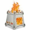 BEARSU Camping Poêle Poêle À Bois Léger Compact Durable Pour Randonnée En Plein Air Randonnée Voyager Pique-Nique Barbecue -France Barbecue Soldes Boutique 29667594 1