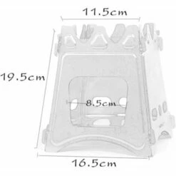 BEARSU Camping Poêle Poêle À Bois Léger Compact Durable Pour Randonnée En Plein Air Randonnée Voyager Pique-Nique Barbecue -France Barbecue Soldes Boutique 29667594 3