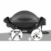 Barbecue électrique Q 1400 - Weber + Chariot + Kit De Nettoyage - Noir -France Barbecue Soldes Boutique 30320007 1