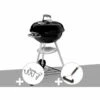 Barbecue Weber Compact Kettle 47 Cm + Support Accessoires + Brosse -France Barbecue Soldes Boutique 31556297 1
