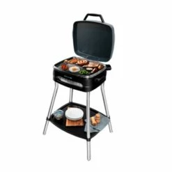CECOTEC Bbq Barbecue Elettrico Perfectcountry, Potenza 2000w, Rivestimento Antiaderente, Coperchio Pieghevole, Termostato Regolabile, Va -France Barbecue Soldes Boutique 31640028 2