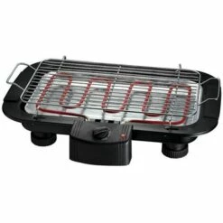 ADLER BARBECUE ÉLECTRIQUE De Table - DIMENSION GRILLE - 38x22CM EDM - 2000 W
