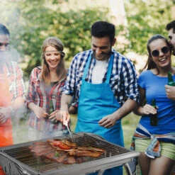 MR TUZZA Barbecue Au Charbon De Bois Pliant Portable En Acier Jardin Camping Oak 8 MR TUZZA Barbecue Au Charbon De Bois Pliant Portable En Acier Jardin Camping Oak -France Barbecue Soldes Boutique 32159213 2